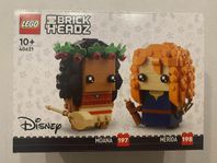 LEGO Brickheadz 197 + 198, Vaiana & Merida