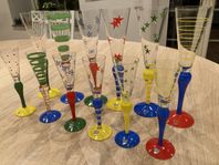 Orrefors clown 6+6 glas 