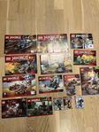 Lego ninjago 4 byggen