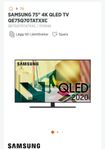 Tv Samsung 75" Byte