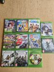 Xbox one inkl 11 spel