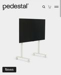 Pedestal TV Stativ- Straight Rollin Pearl 