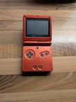 Game Boy Advance SP Flame Red