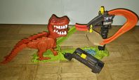 Hot Wheels T-rex takedown leksak