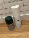 En helt ny Lacoste deo spray, en helt ny Hugo Boss deoderant