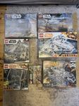 7st Oöppnade Lego Star Wars set