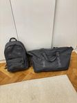 Matchande ryggsäck och weekendbag