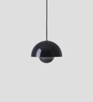 Svart Flowerpot VP1 Pendant - Verner Panton