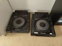 pioneer cdj 900 med mixerbord