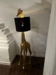 Giraff Golvlampa i ”guld”