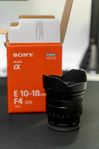 Sony E 10-18mm f/4,0 OSS (APS-C Ultra-wide Zoom Lens)