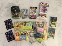 Pokémon Paket #2 - Oöppnade Booster Packs + Mini Låda etc