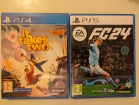 Fc 24 (ps5)  It takes two (ps4 inkl gratis ps5 uppgradering)