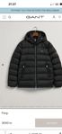  Gant Active Cloud dunjacka herr XL