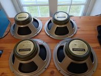 Celestion G12m från 1966, 4 st i mycket bra skick