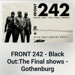 Två biljetter till Front 242 idag den 29:e! 