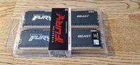 Nya DDR4 Kingston Fury Beast 64GB (2x32GB) / 3200MHz / CL16