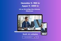 Hemsidor fr. 950kr / Mobil App fr. 3450kr