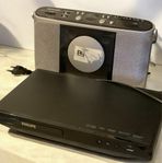 Philips DVD-spelare DVP3950 + AM/FM-radio med CD-spelare