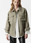 & other stories green utility jacket