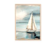 Sailboat Poster 50x70cm 