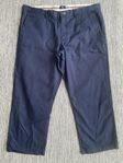 Marinblåa chinos i strl W40/L32 från Gant, modell regulato