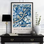 William Morris Garden Blue Poster 50x70cm