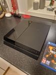 Playstation 4 ps4 med 2 handkontroller 