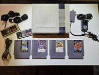 Nintendo 8 bits - Konsol + 5st spel - NES - SCN 