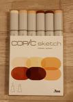 COPIC SKETCH 6-PACK SKIN TONES (OÖPPNAD)