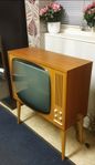 Retro Teak Tv-möbel från Graetz