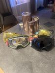 Shreed goggles 2 st med 2 st extra linser