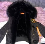 Arctic Army faux fur bomber jacka 