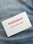 telefonkort 100 markeringar