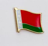 Belarus pin flagga 