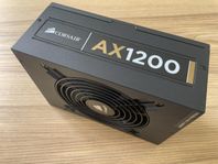 Corsair AX1200 nätaggregat. Power Supply. Säljs trådlöst