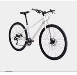 mountain bike AX Pearl White 28tum,hybrid cykel,Unisex