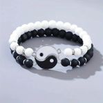 2 stycken Yin Yang armband