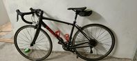 Racercykel Trek Domane 52 cm svart