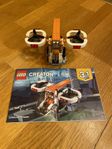 Creator Lego 3 in 1 båt, helikopter och flygplan 