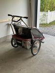 thule cx2 cykelvagn med löpkit