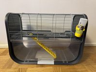 Hamsterbur med tillbehör 