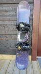 Snowboard 128cm inkl bindningar