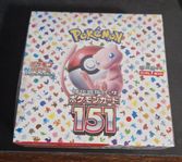 Pokemon 151 Booster Box Japansk