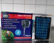 Akvarium påhängsfilter/ pump/ filterpatron