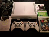 xbox 360 + 3 spel