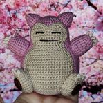 Pokémon Snorlax Rosa