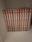 Attack On Titan manga vol 1-12