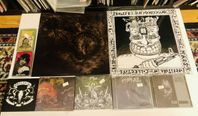 Death Metal samling Vinyl + CD + kassettband 