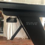 Svive gaming desk, mattsvart skrivbord